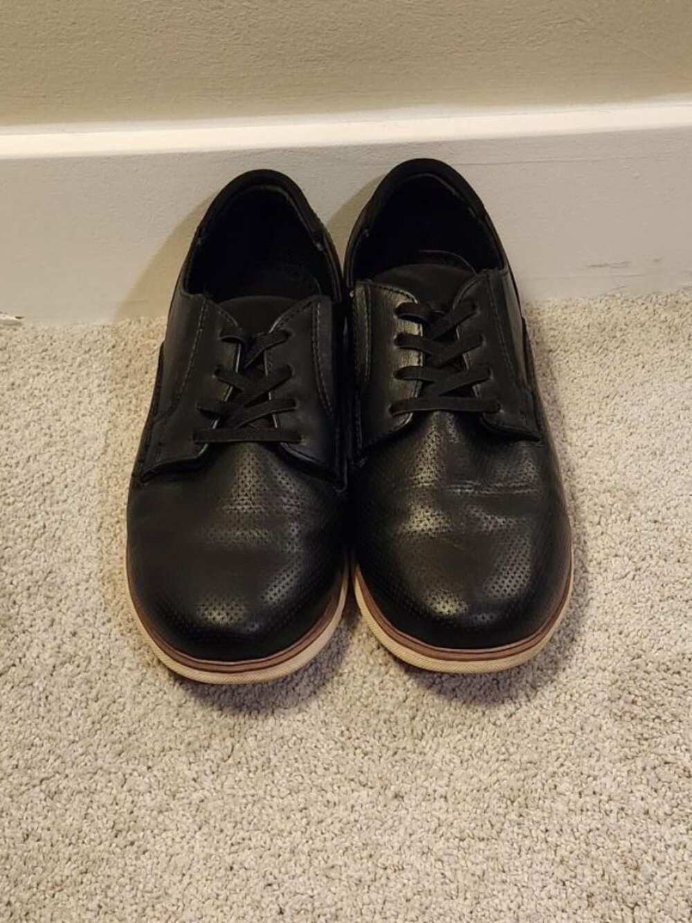 Crown Vintage "Henry" Wide Width Oxford (size big kid's 7W)